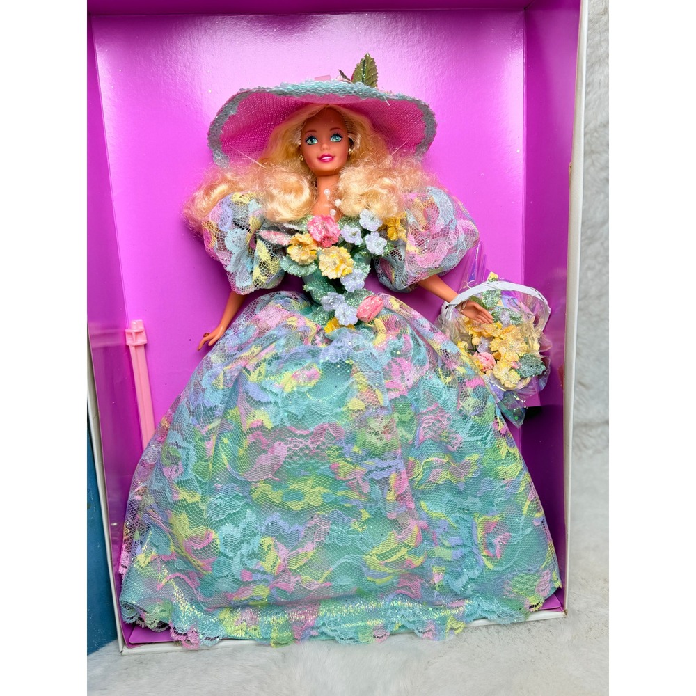 Mattel Spring Bouquet Barbie Enchanted Seasons Collection 1994 Limited Ed 12989